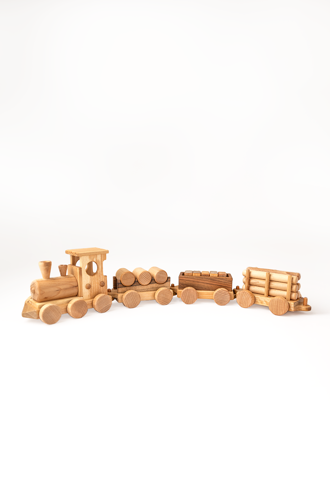 Timberland Express Wooden Train Set