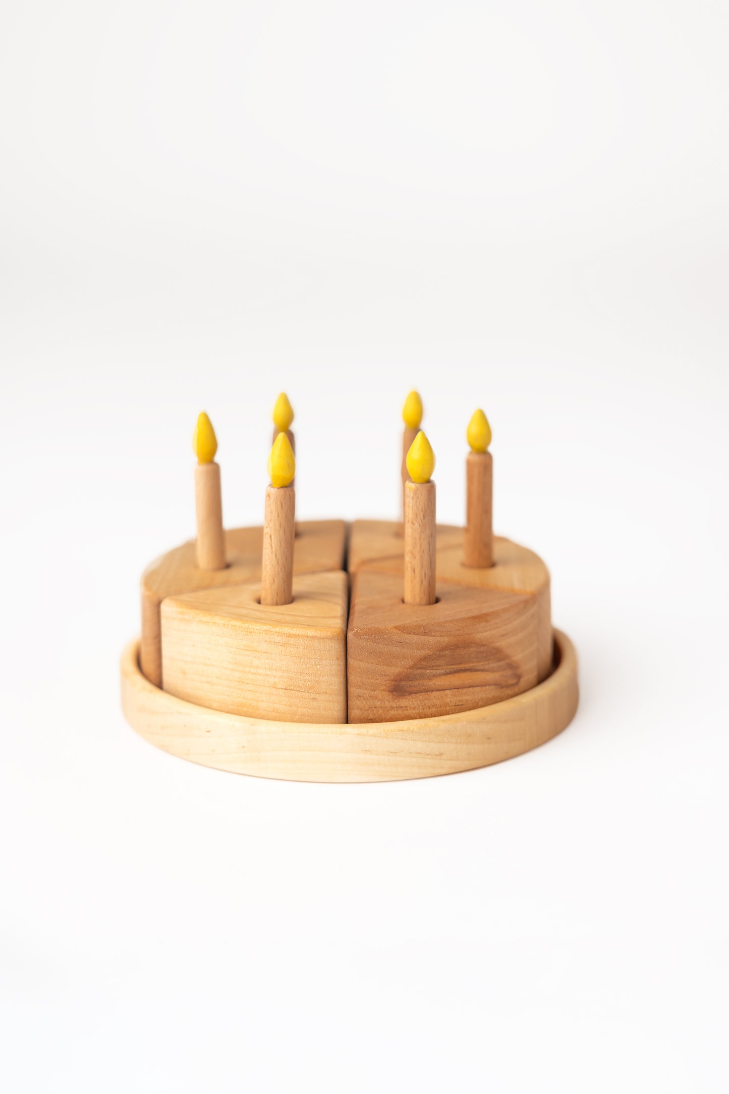 Wooden Birthday Cake Play Set