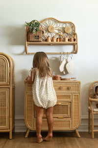 Whimsical Wonders Rattan Kitchenette