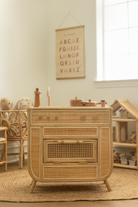 Whimsical Wonders Rattan Kitchenette