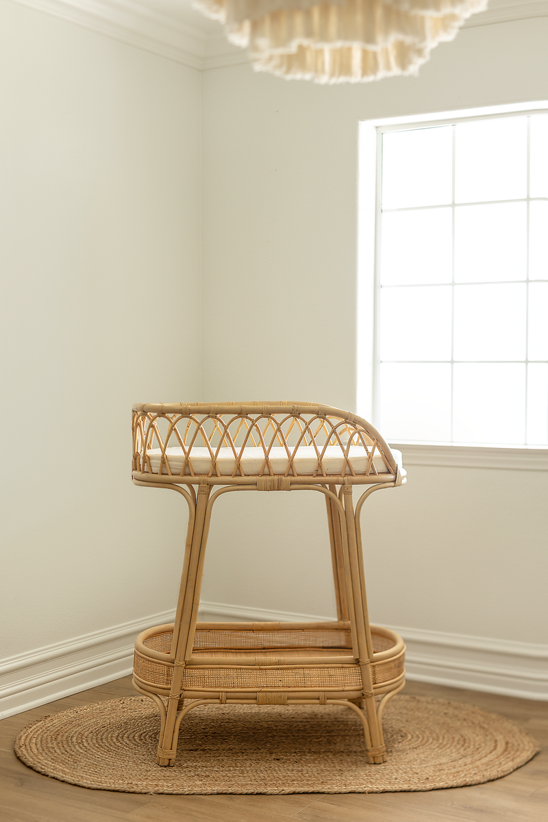 Tranquil Rattan Baby Changing Table