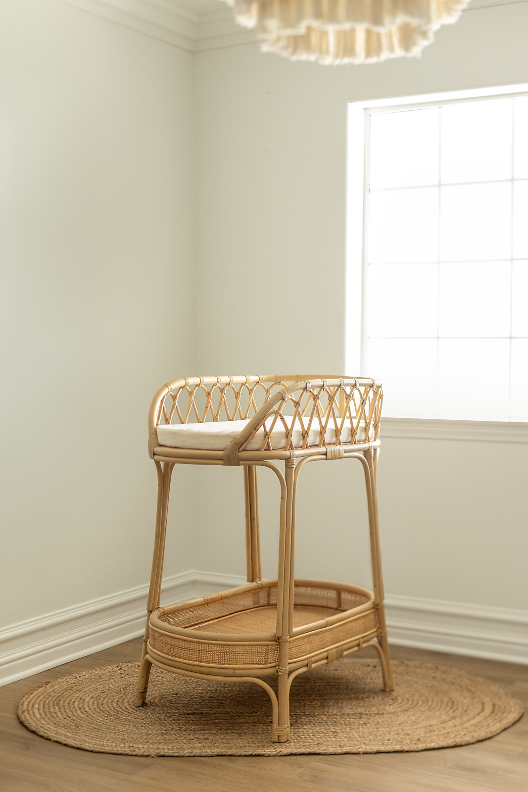 Tranquil Rattan Baby Changing Table