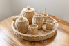 Carly's Rattan Tea Set