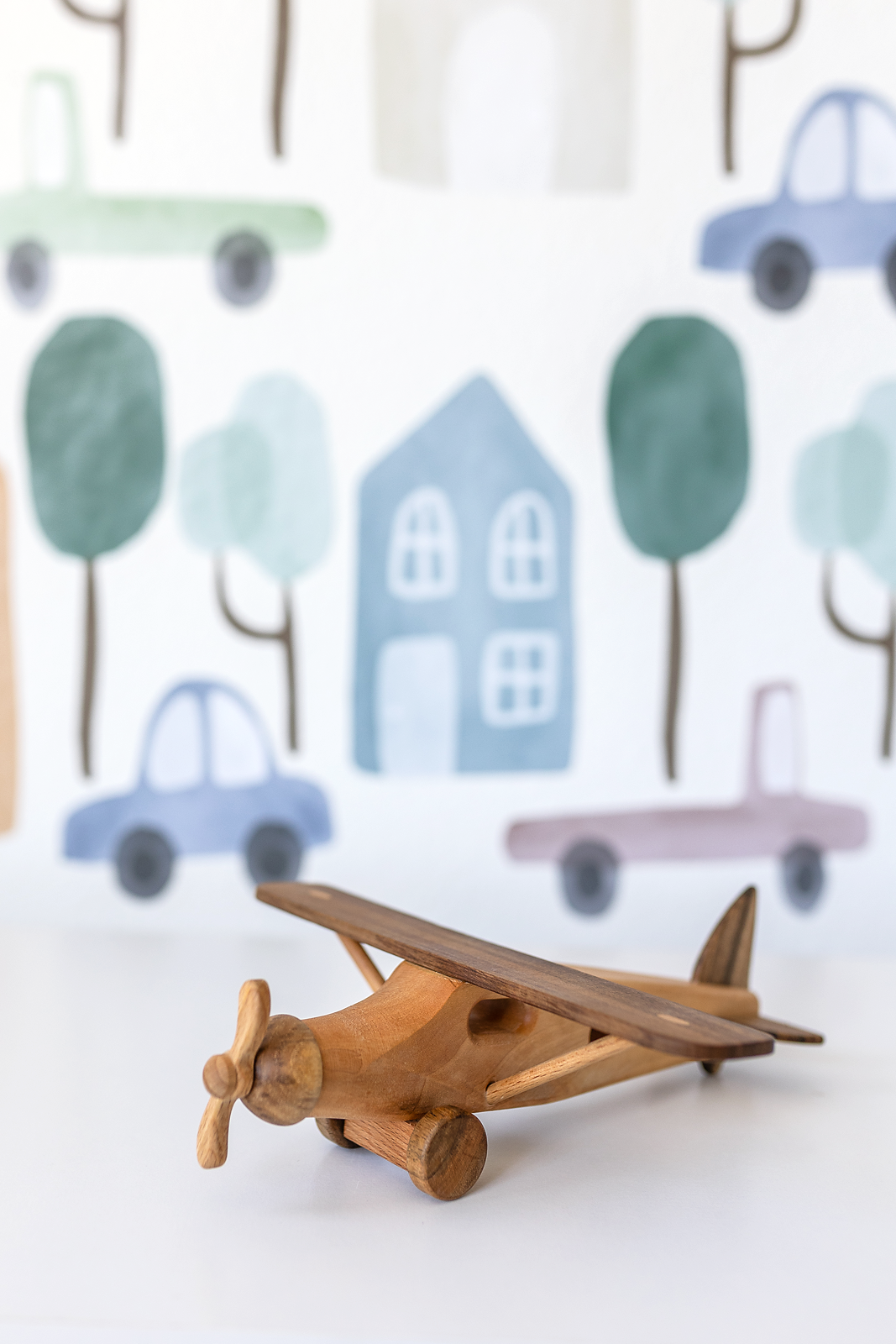 Jett's Wooden Airplane Toy