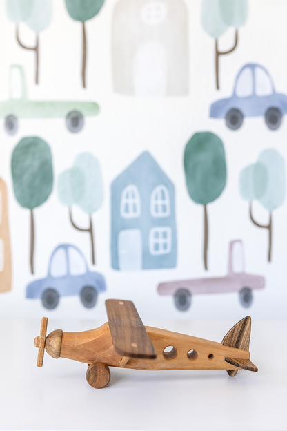 Jett's Wooden Airplane Toy