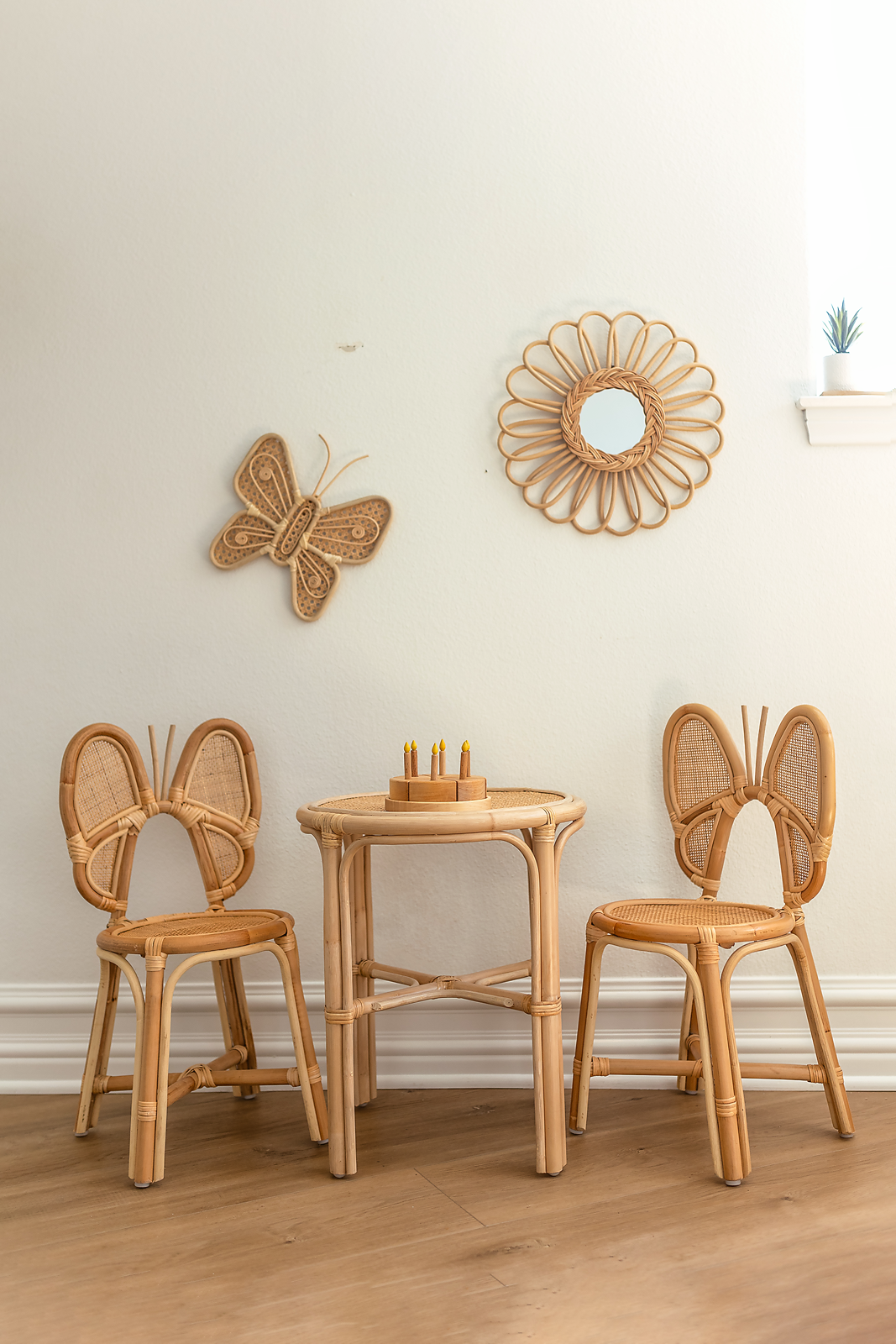 Brielle Rattan Children's Table