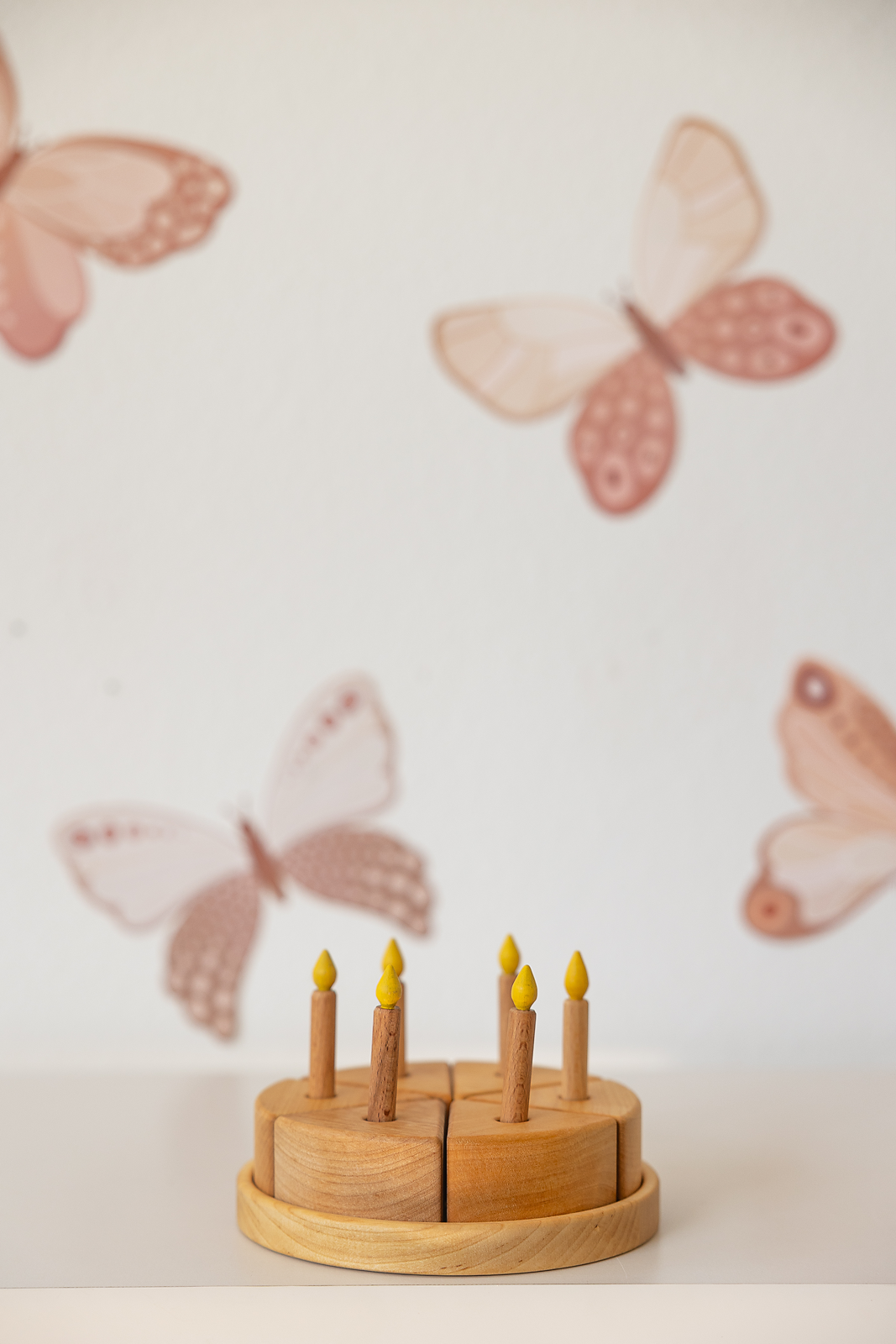 Wooden Birthday Cake Play Set