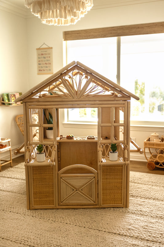 Lila's Rattan Playhouse