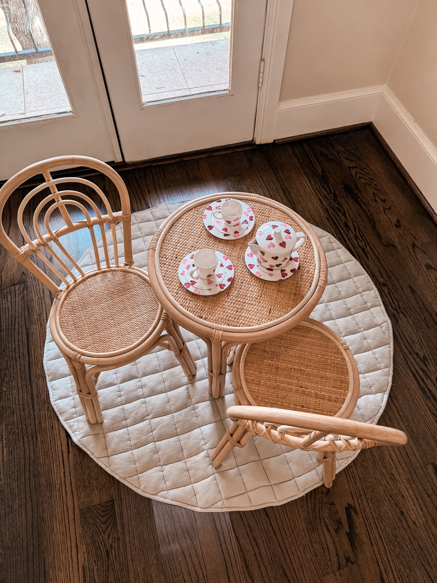 Brielle Rattan Children's Table