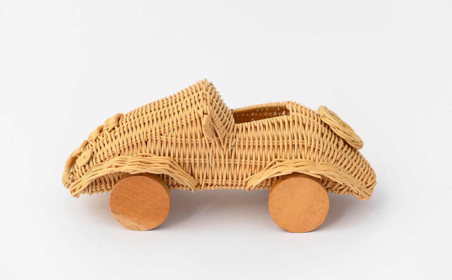 Tiny Traveler Vintage Rattan Convertible