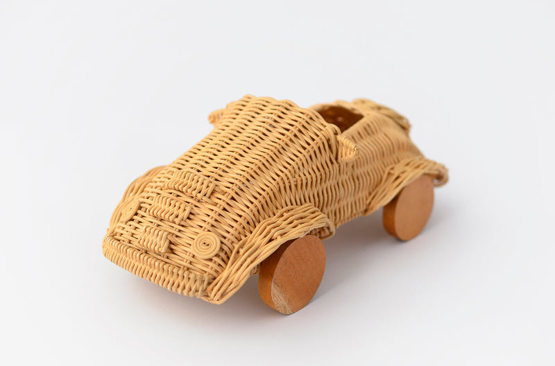 Tiny Traveler Vintage Rattan Convertible