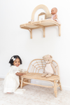 Sunny Nook Rattan Toddler Bench