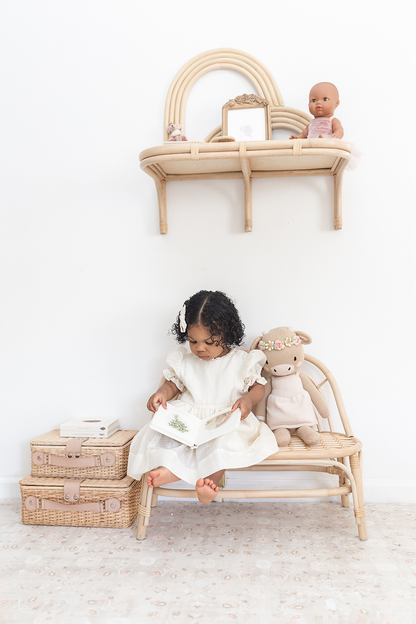 Sunny Nook Rattan Toddler Bench