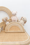 Rattan Desk Organizer