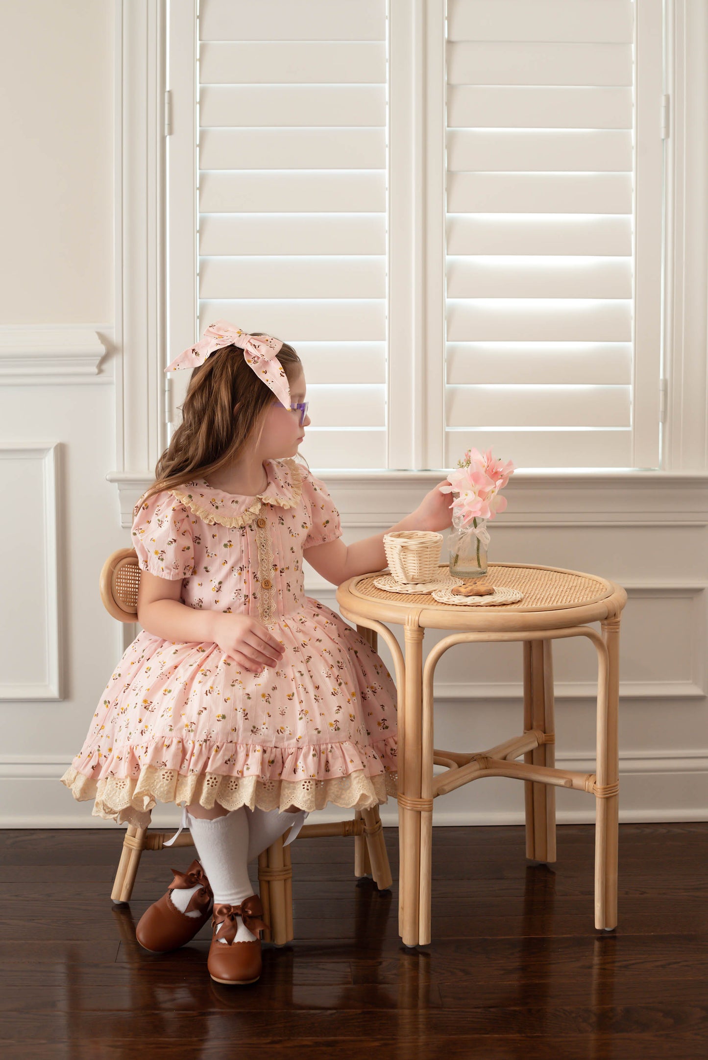 Brielle Rattan Children's Table