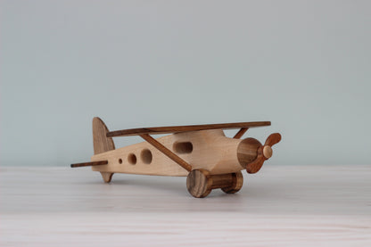 Jett's Wooden Airplane Toy