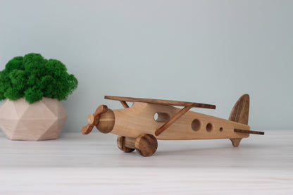 Jett's Wooden Airplane Toy