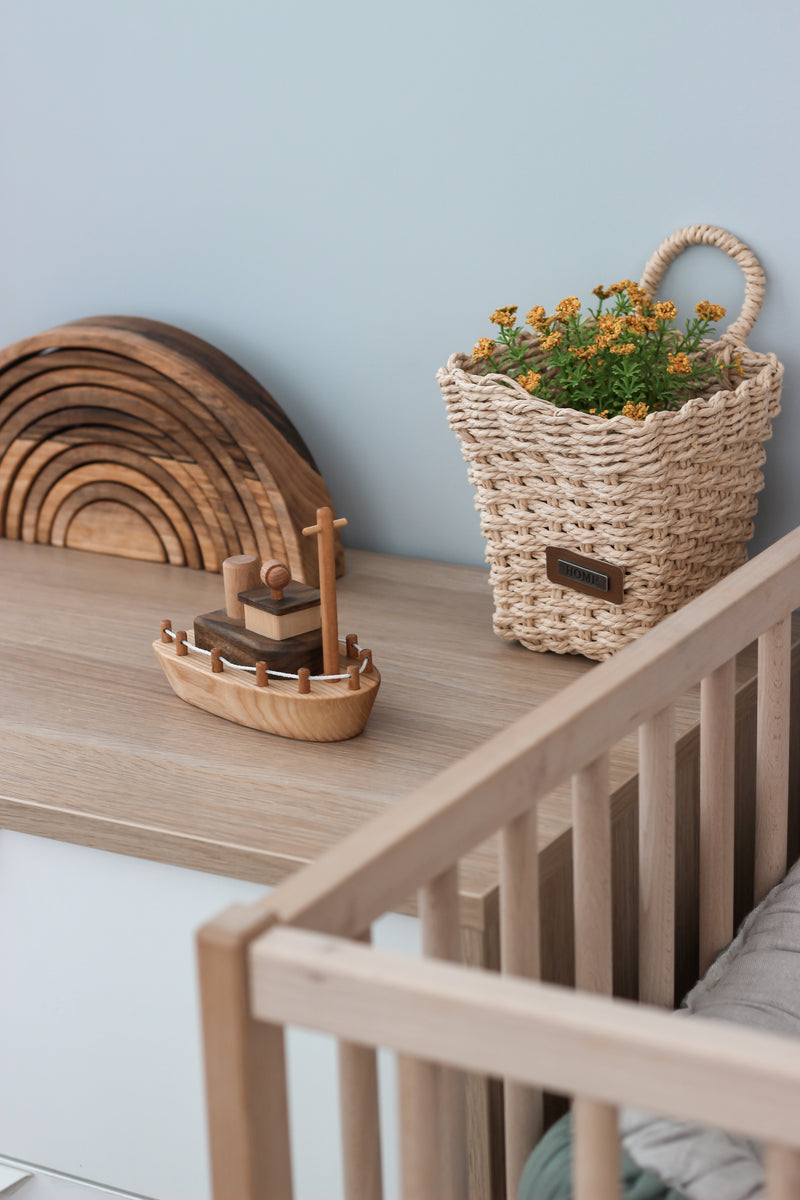 Captain Charlie's Wooden Tugboat Toy