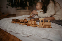 Timberland Express Wooden Train Set