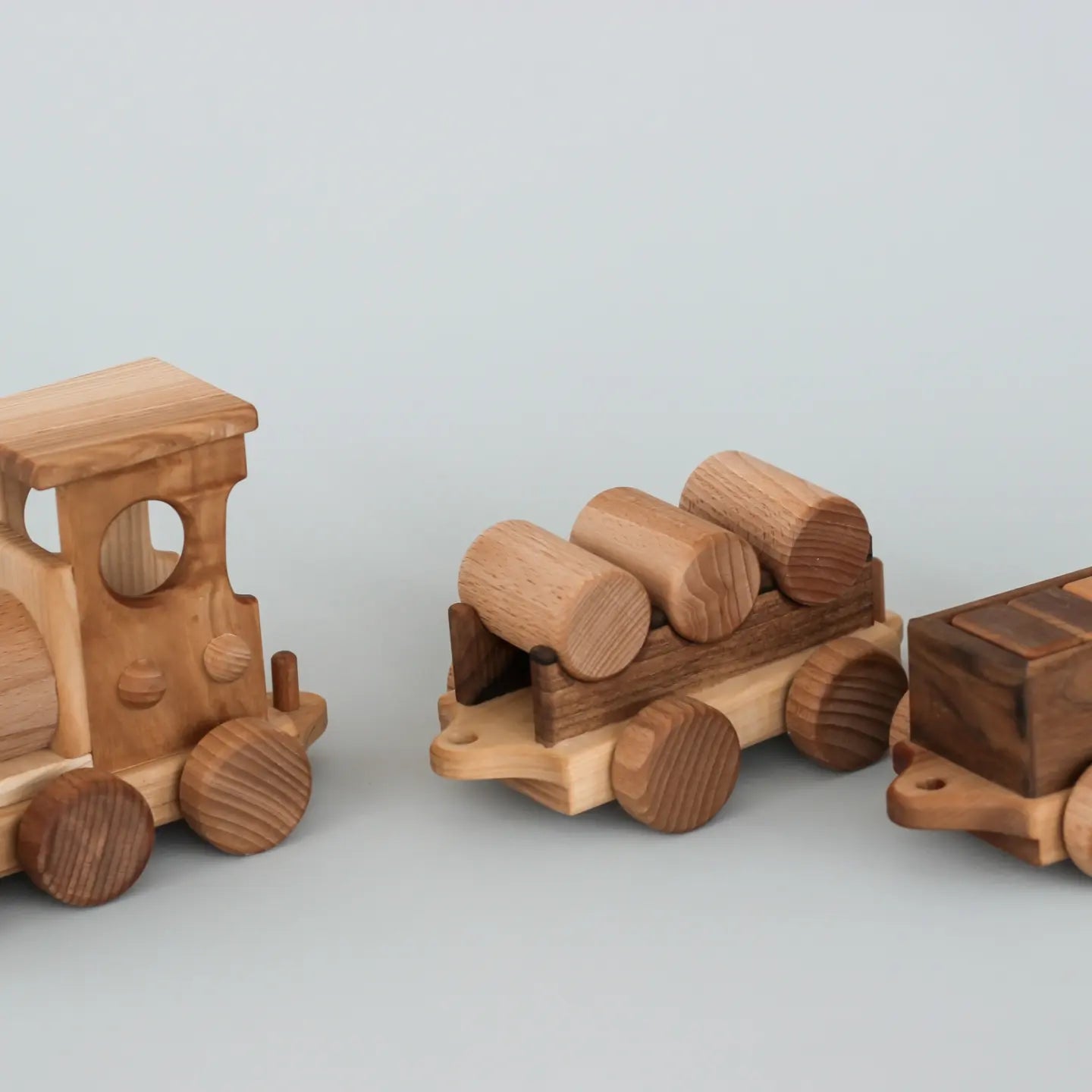 Timberland Express Wooden Train Set