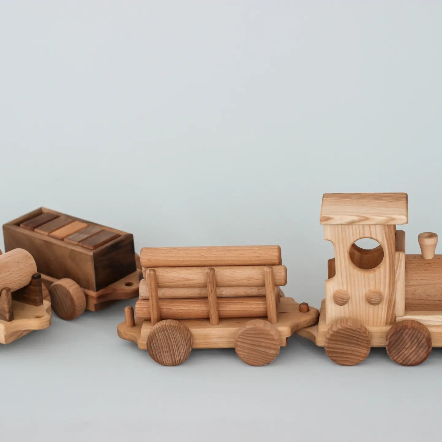 Timberland Express Wooden Train Set