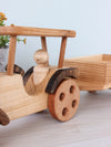 Finn's Wooden Tractor Toy