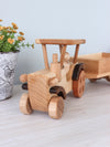 Finn's Wooden Tractor Toy