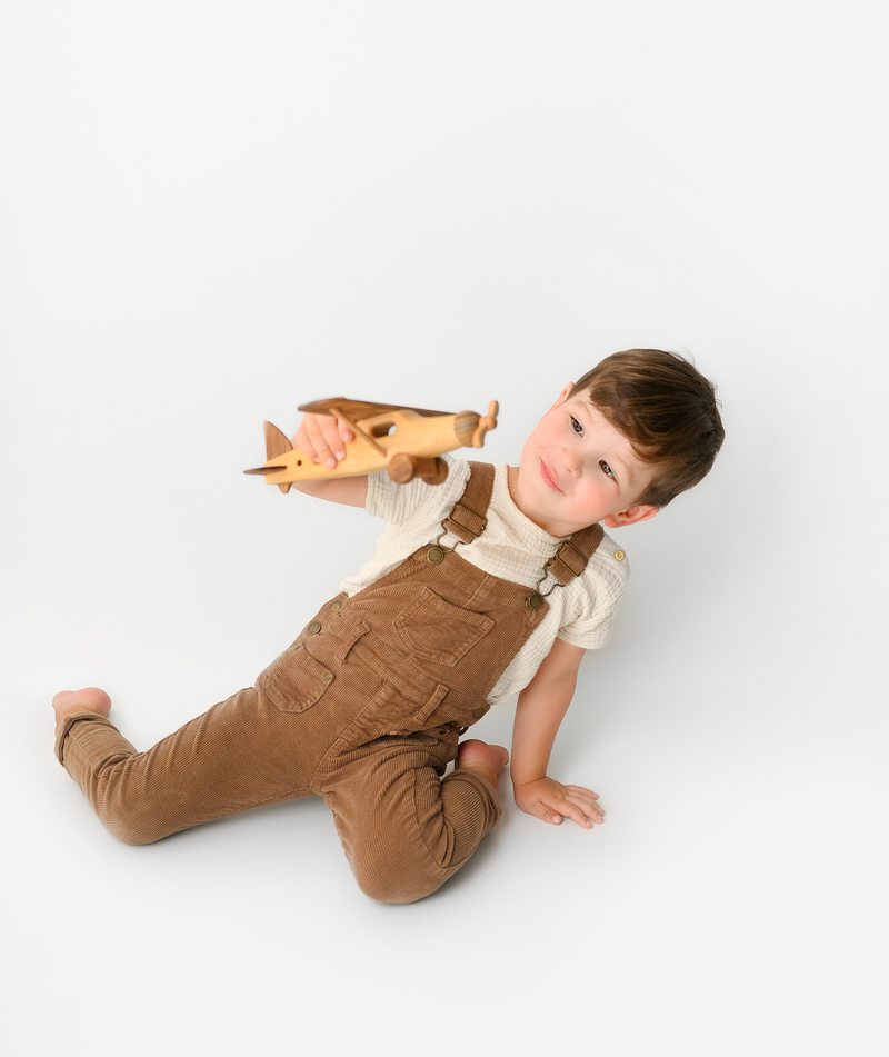 Jett's Wooden Airplane Toy