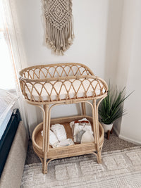 Tranquil Rattan Baby Changing Table