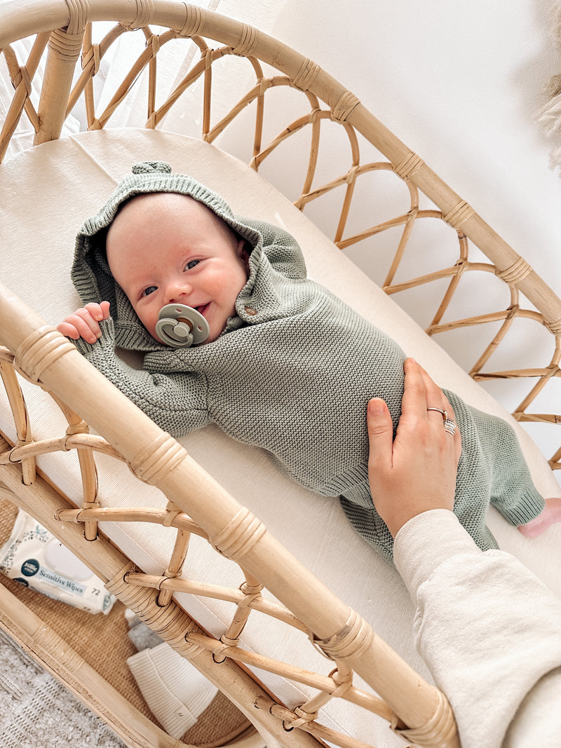 Tranquil Rattan Baby Changing Table