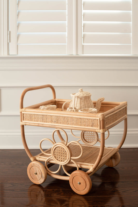 Woven Wonder Tea Cart