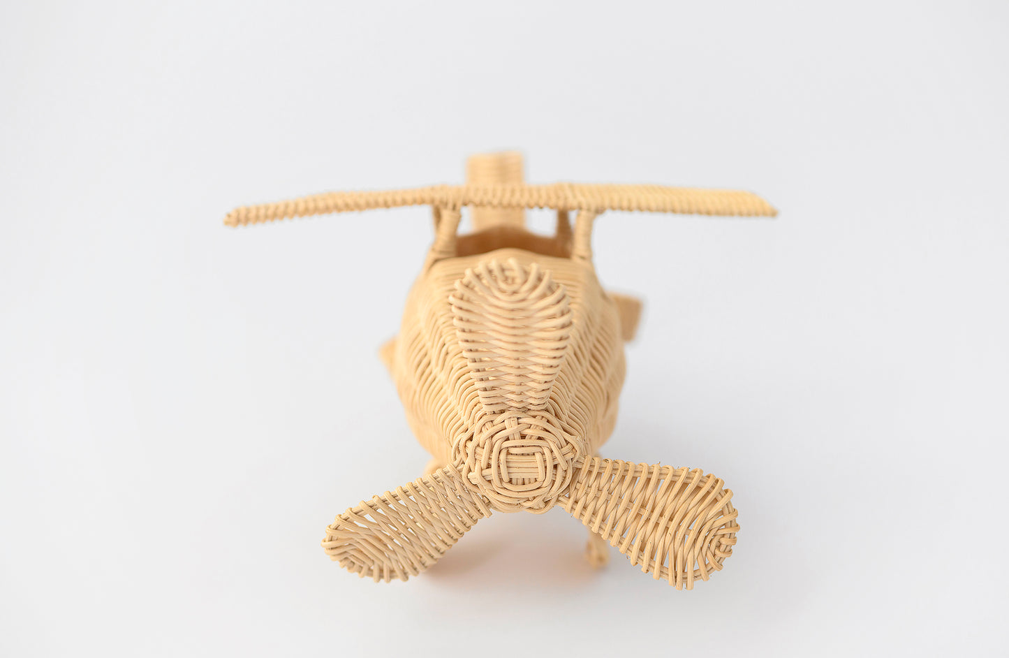 Leo's Rattan Airplane Toy