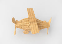 Leo's Rattan Airplane Toy