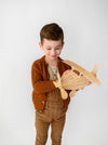 Leo's Rattan Airplane Toy